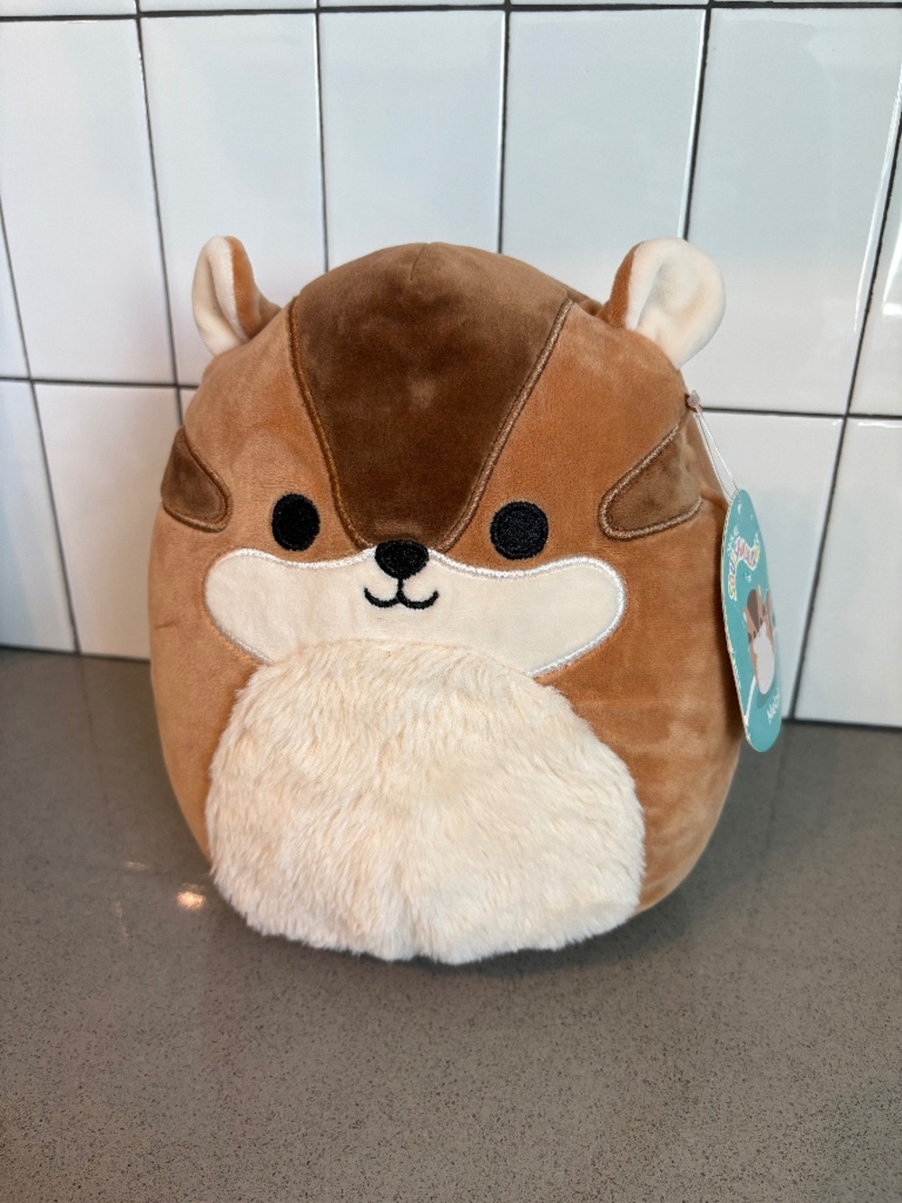 NWT Squishmallows “Melzie” chipmunk